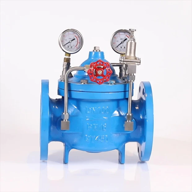 Hydraulic Valve Pressure Reducing Valve Water Control with Ductile Iron Body and Stainless Steel Accessory